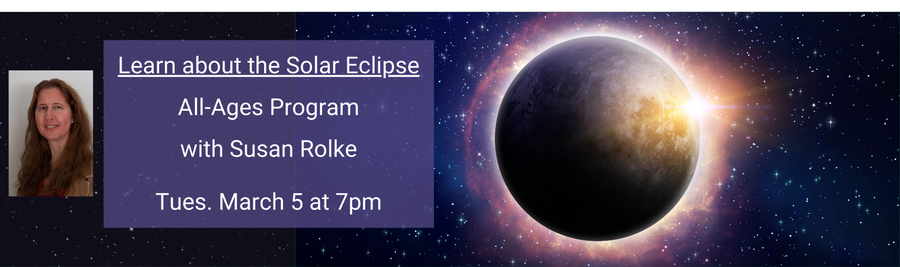 Solar Eclipse talk March 5 evening